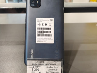 Xiaomi Redmi Note 11 6/128GB, preț - 2290 lei