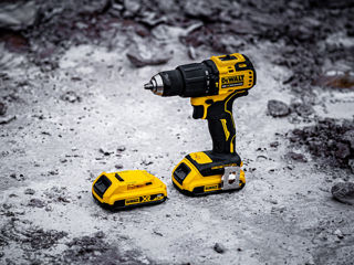 Masina de gaurit/insurubat cu acumulator/дрель-шуруповерт аккумуляторная dewalt dcd709d2t foto 5