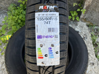 2 ската/2 anvelope 155/60 R15 Platin RP100 Allseason/ Доставка, livrare toata Moldova foto 1