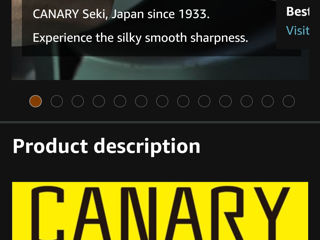 Профессиональные ножницы 50-x годов.Canary - Made in Japan.Описание на фото. foto 7