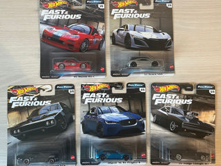 Модели автомобилей Hot Wheels Premium Fast & Furious seturi diferite foto 2