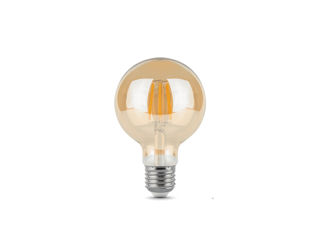 Bed LED filament E27 G95 6W 2400K golden 661227