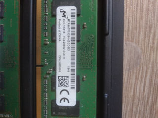 DDR4 2666 mhz 2x4Gb 200 лей за обе планки. foto 2