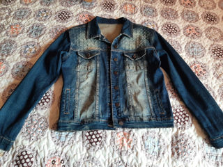Продам джинсовую куртку - 400 лей. новая.  размер 48-50. foto 5