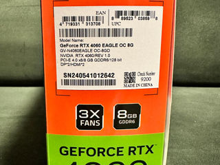 Gigabyte GeForce RTX 4060 Eagle OC 8Gb foto 4