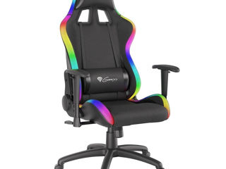 Genesis Chair Trit 500 RGB Backlight, Black