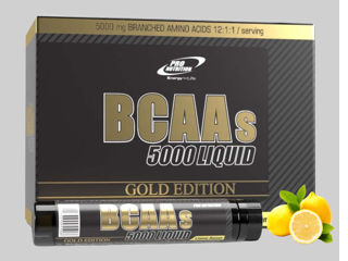 BCAAS 5000 liquid 20 x 25 ml lemon