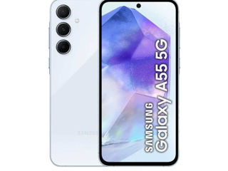 Samsung Galaxy A55 5G 8Ram/256Gb Duos - 380 €. (IceBlue) (Navi). Garantie 2 ani. Гарантия 2 Года. foto 4