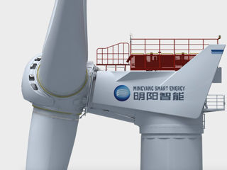 Industrial wind turbines mingyang. foto 2