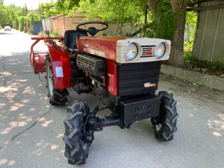 Японский трактор Mitsubishi MT13 + культиватор фото 3