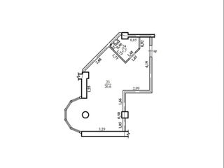 Apartament cu 1 cameră, 29 m², Botanica, Chișinău foto 4