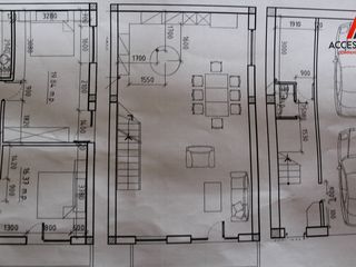 Rîșcani, str. P. G. Pântea, Casa în 3 nivele, Duplex, 240 m2, Varianta sură! foto 2
