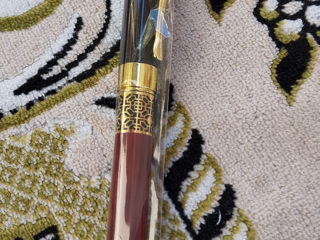 Шариковая ручка с золотой резьбой foto 1