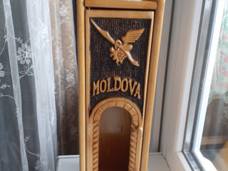 футляр ,,Moldova,,деревянный 43х11х10 см