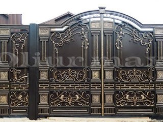 Ворота,заборы, перила, решётки, козырьки, металлические двери  и другие изделия из металла. foto 1