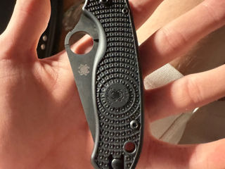 Spyderco Para 3 Light-weight Black C223PBBK FRN CTS-BD1N pocket knife