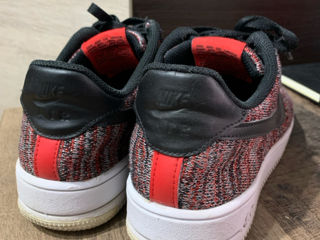 Nike Air Force 1 Flyknit 2.0 University Red Black foto 4