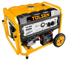 GENERATOR ELECTRIC PE BENZINA 8000 W, TOLSEN - 4 rate 0% - Livrare - Credit - Electron.md