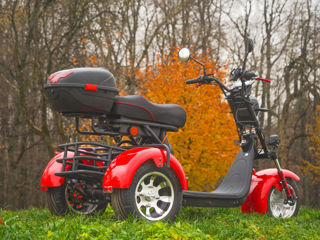 АКЦИЯ-Электроскутер White Siberia Pro Trike 3000w Red/black foto 1