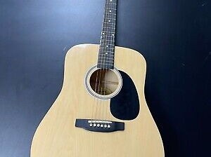 Squier SA105 Acoustic Guitar Dreadnought nat. rock folk