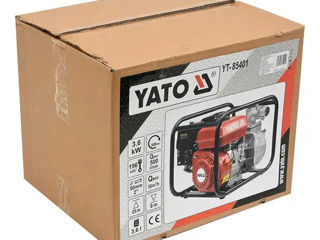 Se vinde Motopompă Yato -85401 500 l/min 3.6 kW benzină În rate la 0%. Livrare în toată Moldova. foto 2