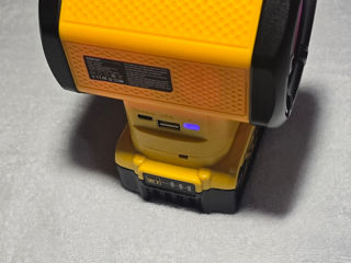 Dewalt radio ,boxă  ( колонка музыкальная)bateria se vinde separat! foto 7