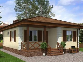 Строительство домов из СИП панелей в Молдове. Готовая дача под ключ! foto 2