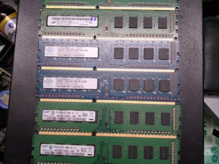 Память DDR 3 по 2Gb - 10 лей            DDR 3 по 4Gb - 79 лей