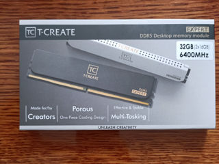 Team Group 32GB T-Create Expert DDR5 6400 MHz Memory Kit (2 x 16) foto 2