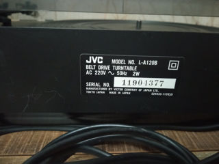 Виниловый проигрыватель JVC L-A120B - 1000 lei foto 5