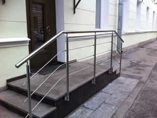 Balustrade din inox перила нержавейка foto 4