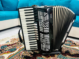 Acordeon italian ,,SOPRANI, 120 bași, în stare ideală! foto 4