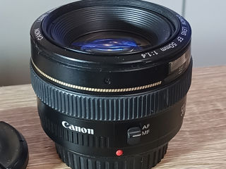 Canon Lens EF 50mm 1:1.4 foto 3