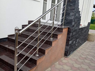 Confectionăm și montăm balustrade din inox în întreaga Republică Moldova foto 6