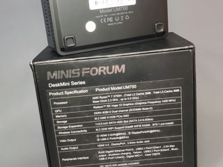 Minisforum UM700. Ryzen 7 16/512 GB game PC Windows 11 foto 8