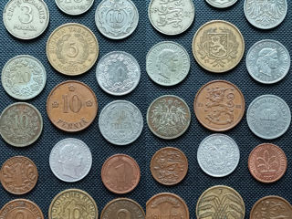 Coins lot. Monede Europa și Țările Baltice. (Монеты Европы и Прибалтики) foto 2