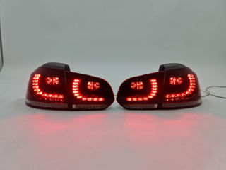 Livrare gratuita stopuri full led vw golf 6 r20 design semnal dinamic foto 5