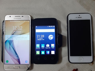 Telefon ( 3 buc) Samsung J 5 / Iphone 1 / Alcatel Pixi