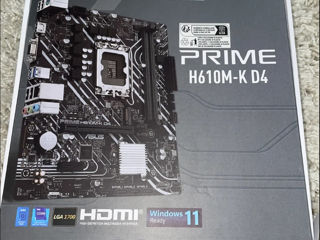 Socket Intel LGA1700 / ASUS H610M-K foto 1