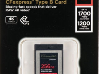 SanDisk 128 GB / 256 GB SDXC, Extreme Pro 200mb/s, Noi in cutie ! Originale ! Garanție! foto 5