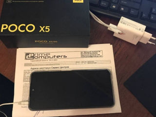 Xiaomi Poco X5 5G, 6/128, Green. Как новый, на гарантии foto 1