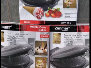 Электро вафельница от Zimmer (черная) foto 4