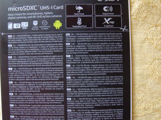 Micro SDXC Samsung EVO Plus, 128 Gb, original, pentru Europa, produs in Phillipines, NOU, sigilat. foto 2