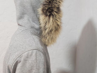 Fur Zip hoodie