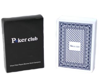 Игральные карты Poker Club  carti de joc пластик foto 3