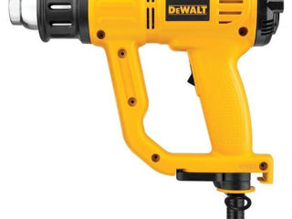 Promotie! акция!termosuflanta пистолет горячего воздуха dewalt d26414k ( de la 3000 lei la 1990 lei) foto 2