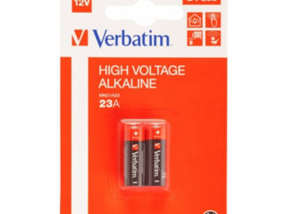 Verbatim Alkaline Battery  High Voltage 12V A23 / MN21, 2 Pack