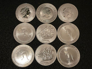 40 х 1 DOLLAR 1 OZ Silver серебрянные монеты 1 унция Австралия