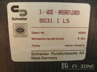 Schneider 8031 LS made in Germany, колонки дешево и срочно ! foto 8