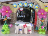 Decor cu baloane la nunți, cumătrii, aniversări, zile de naștere,surprize originale,baloane cu heliu foto 2